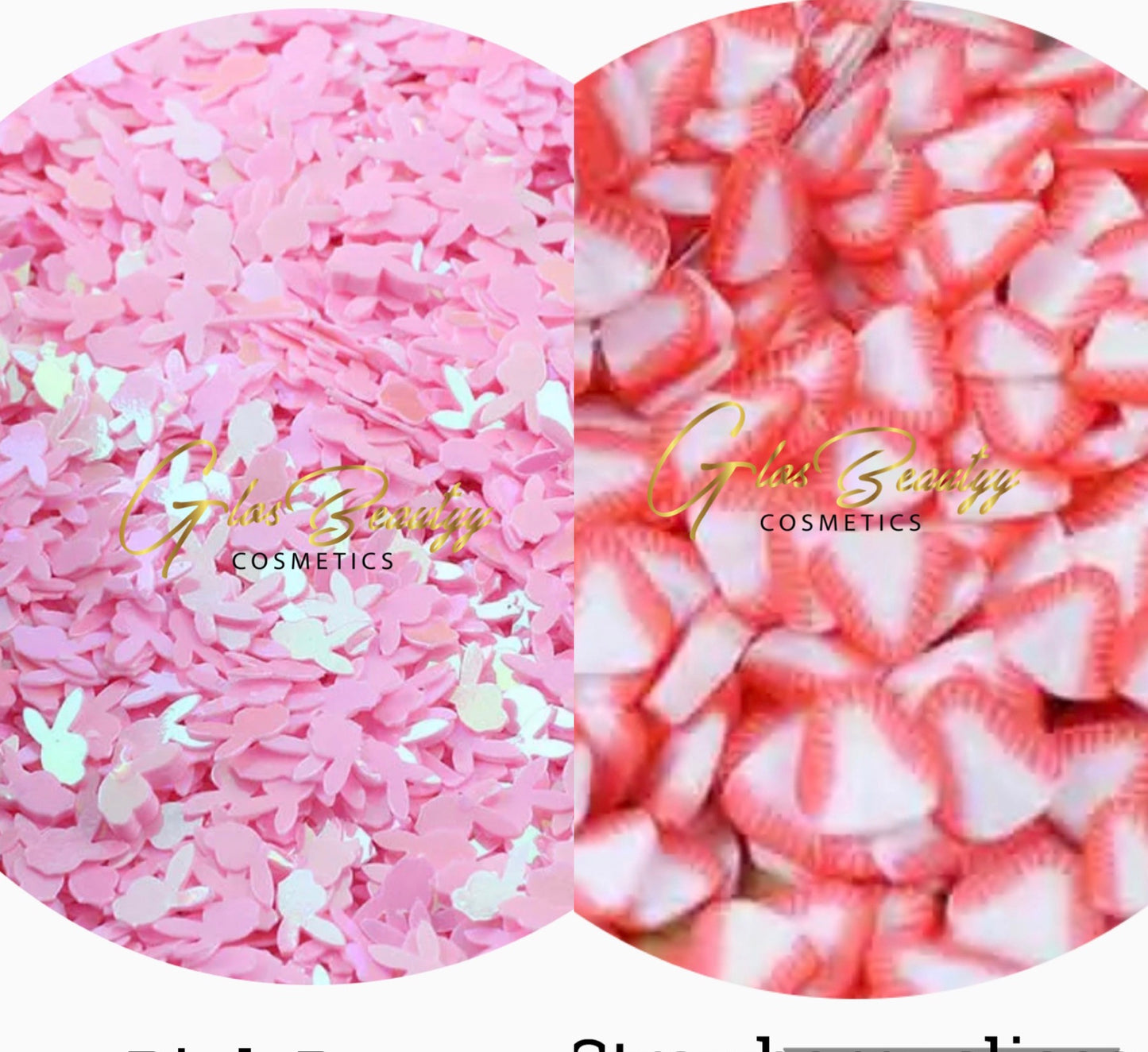 Special shapes glitters